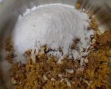 बेसन, सूजी और आटे के लड्डू (besan, suji aur ke laddoo recipe in Hindi) रेसिपी चरण 5 फोटो