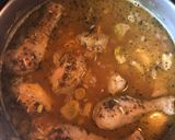 A picture of step 3 of Whole Green Beans Makloubeh #3 with Chicken مقلوبه فول مع دجاج.