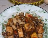 Foto langkah ke 8 dari resep Cumi Tempe Tahu Tiram.