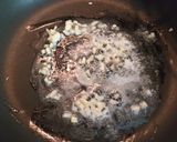 A picture of step 2 of Easy creamy chicken mushroom pasta.