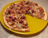 Foto del paso 17 de la receta: Pizza de hojaldre con ternera picada y champiñones
