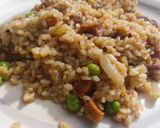 Foto del paso 4 de la receta: Arrocito vegano con panceta y arvejas frescas