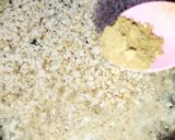 A picture of step 1 of Chicken Porridge (oats).