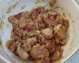 Hình bước làm 2 của món Ba Rọi Rang Sả Ớt - Fried Pork Belly w chili, lemongrass