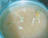 A picture of step 2 of Chicken chilli with fried rice.