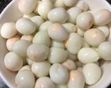 Hình bước làm 1 của món Trứng cút kho tàu