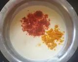 A picture of step 7 of Drumstick masala curry.
