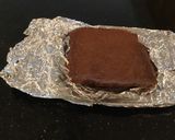 A picture of step 1 of Strawberry Cream Brownie Sqares.