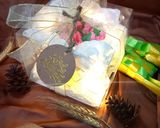 Foto langkah ke 10 dari resep Rainbow Cake (Flower Bucket Cake).