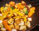 ક્રિસ્પી મોંગોલિયન ટોફુ ફ્રાય (Crispy Mongolian Tofu Stir Fry Recipe In Gujarati) રેસીપી સ્ટેપ2ફોટો