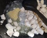 A picture of step 1 of Chinese Rice.