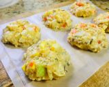 รูปขั้นตอนการทำที่ 3 ของ เบอร์เกอร์เห็ดหอมเต้าหู้ มังสวิรัติ