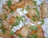 A picture of step 5 of Samosa Chaat.