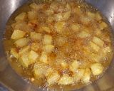 A picture of step 6 of Allu Karahi.