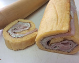 Foto del paso 5 de la receta: Pionono de crema de roquefort y pavo🌸