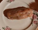 Gombával töltött csirkemell pankómorzsában karfiol krokettel recept lépés 4 foto