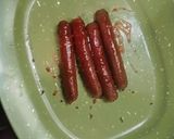 Foto langkah ke 3 dari resep Sosis Bakar Teflon.