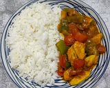 Gambar langkah 5 resipi Chicken Jalfrezi.