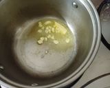 A picture of step 1 of Cream of mushroom soup.