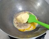 A picture of step 2 of Rasmalai Fudge (White chocolate fudge).
