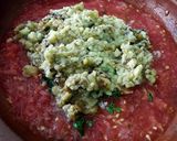 Foto del paso 10 de la receta Tajine de boquerones en salsa de berenjena asada y tomates