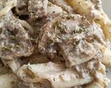 Foto del paso 12 de la receta: Pasta con salsa de champiñones