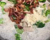 รูปขั้นตอนการทำที่ 3 ของ สปาเก็ตตี้อัลเฟรโด ไก่&เบคอน