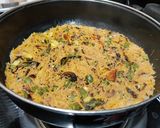 A picture of step 7 of Vegetable vermicelli upma.