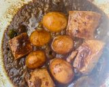 Foto langkah ke 7 dari resep Semur Tahu Telor Ala Betawi.