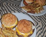 Foto del paso 7 de la receta: Hamburguesas con fritas