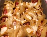 A picture of step 3 of Stuffed Conchiglioni.