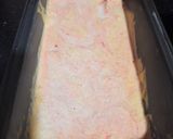 A picture of step 3 of Peach ice cream🧡.