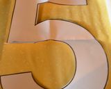 Une image de l'étape 3 de Number cakes : tendance 2018 !.