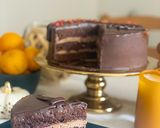 Фото кроку 15 до Празький торт або торт «Прага» з вишнею 🍫.