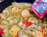 Foto langkah ke 5 dari resep Lodeh Kikil, Labu Siam, Tempe | Sayur Godog Khas Betawi 🥘.