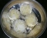 A picture of step 4 of Instant coconut ladoo.