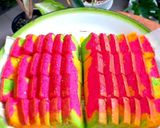 Foto langkah ke 6 dari resep Rainbow Panggang #Favorit PaonTaksu.