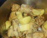 Foto del paso 5 de la receta: Fricasé de pollo con crema de su misma salsa