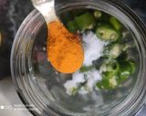 हरी मिर्च का इंस्टेंट अचार (hari mirch ka instant achar recipe in Hindi) रेसिपी चरण 2 फोटो