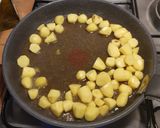 Une image de l'étape 3 de Œuf au plat pomme de terre chorizo.
