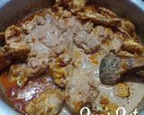 A picture of step 4 of Goan Chicken Xacuti.