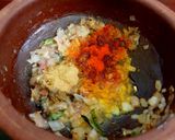 A picture of step 3 of Pepper chicken.