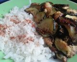 Foto del paso 7 de la receta: Calabacines salteados con salsa agridulce y arroz!!! 🥒🌶🍱🥗🍚