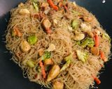 A picture of step 7 of Holiday Rice Noodle Stir Fry | Pancit Bihon | Filipino Pansit Special.