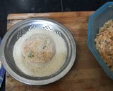 A picture of step 6 of Ratale chey cutlet (sweet potato tikki).