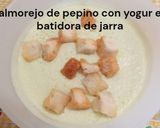 Foto del paso 10 de la receta Salmorejo de pepino con yogur en batidora de jarra