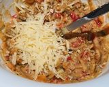 A picture of step 3 of Stuffed pepper rings.