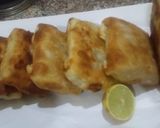 A picture of step 5 of Chicken cheese packet roll.