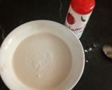 A picture of step 3 of Jowar jalebi with rabdi.