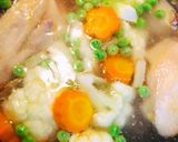 Hình bước làm 2 của món Canh Cánh Gà Nấu Thập Cẩm
